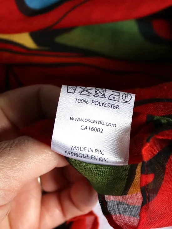 Oscardo Infinity Scarf Daphne Odjig Canadian Artist Indigenous Pow Wow Dancer - Picture 4 of 8